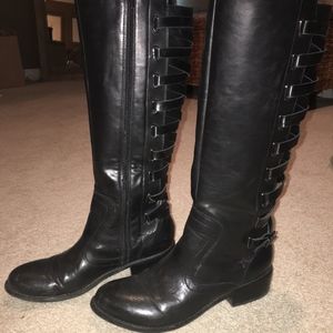 Carlos Santana Black Boots 7.5